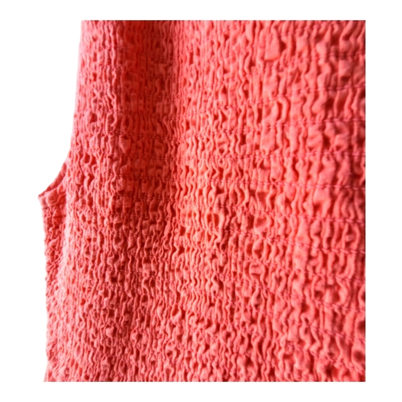 NEW Zara Coral Pink High Neck Halter Dress - Picture 5 of 10